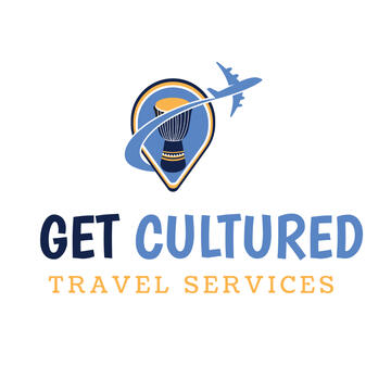 logo for get cultured travel